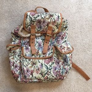 Floral Backpack